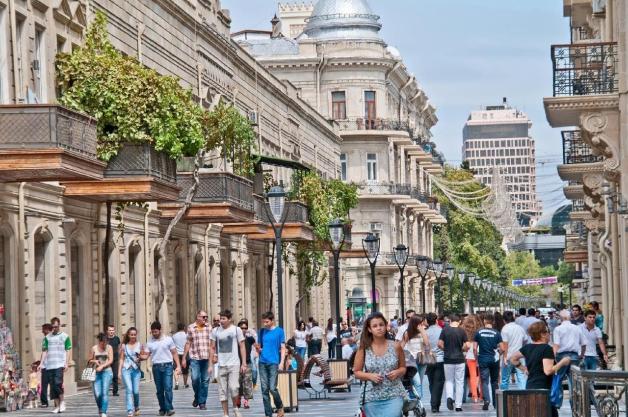 Golden Time Hotel Baku Bagian luar foto